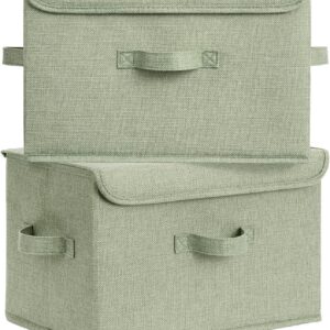 Keepsake Storage Box (Sage Green, Set of 2)